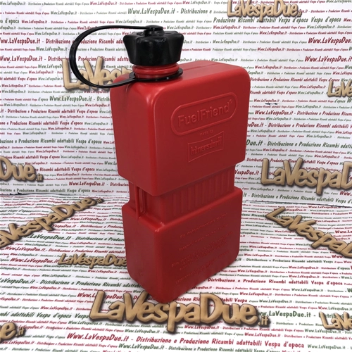 Bidon de 1500 ml de mélange carburant rouge supplémentaire pour VESPA, LAMBRETTA, APE et SCOOTER