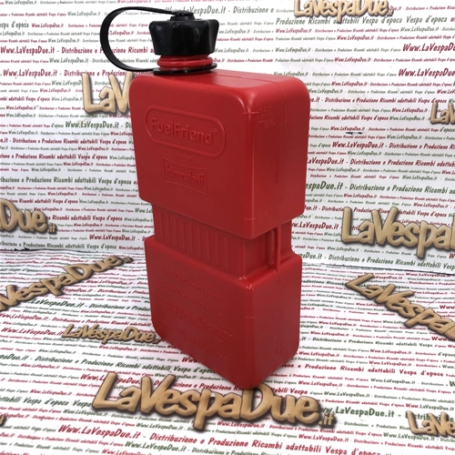 Bidon de 1500 ml de mélange carburant rouge supplémentaire pour VESPA, LAMBRETTA, APE et SCOOTER