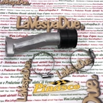 PINASCO 25530954 elastischer Ansaugkrümmer, Durchmesser 22 bis 24 mm, mit Zweilochanschluss für VESPA 50 90 125 NLR SPECIAL ET3 PRIMAVERA PK