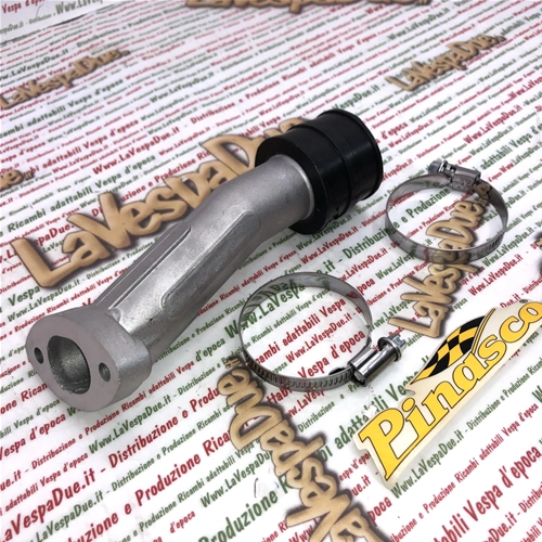 PINASCO 25530954 elastic intake manifold diameter 22 to 24 mm with two-hole connection for VESPA 50 90 125 NLR SPECIAL ET3 PRIMAVERA PK