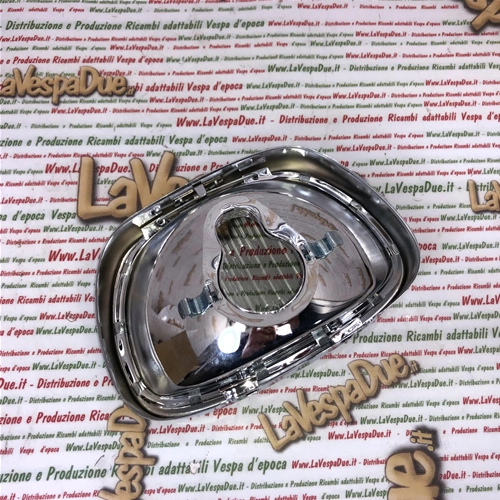 Cristal de faro completo con aro de marco para VESPA 125 150 180 GT GL SPRINT SS ro 070459 151198