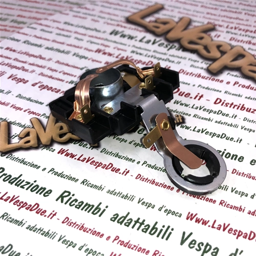 Headlight bulb holder with two lights for VESPA 180 200 PX PE SPRINT VELOCE PRIMAVERA ET3 50 90 SS