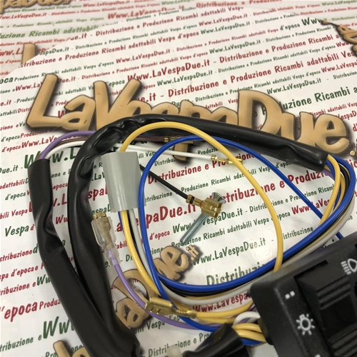 Commutatore Luci Devio Luci a 12 fili per VESPA 80 125 150 200 PX E ARCOBALENO PK r.o. 232240 217898