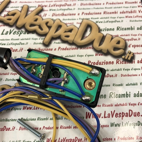 Commutatore Luci Devio Luci a 12 fili per VESPA 80 125 150 200 PX E ARCOBALENO PK r.o. 232240 217898