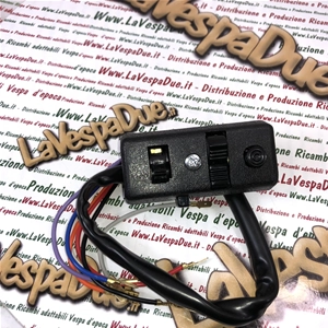 Interruptor de luz con tornillos macho y hembra para VESPA 50 SPECIAL ro 123152 - 160752 - 142966