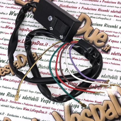 Blinkerschalter mit Kabelanschluss für VESPA 80 125 150 200 PX E ARCOBALENO PK 125 ro 215669