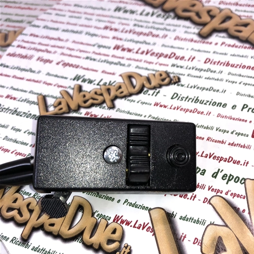 Commutatore deviatore interruttore luci frecce per VESPA 125 150 200 PX PE con frecce e senza batteria o impianti 12 volt senza frecce e batteria r.o. 149185
