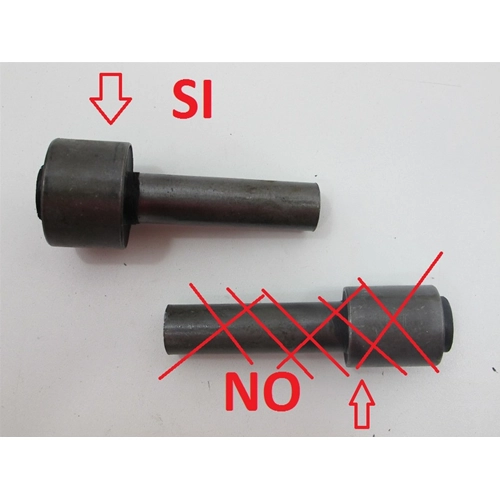 Silentblock completo de acero para soporte de motor, lado del embrague grande para VESPA 125 150 200 SUPER GT GTR GL SPRINT PX PE primera serie, diámetro exterior 41 mm, diámetro del orificio interior 15 mm