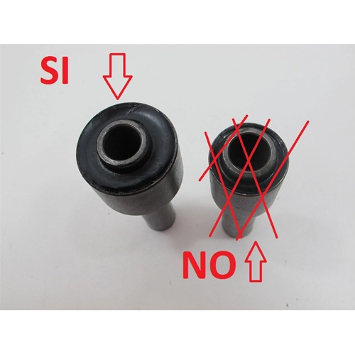 Silentblock completo de acero para soporte de motor, lado del embrague grande para VESPA 125 150 200 SUPER GT GTR GL SPRINT PX PE primera serie, diámetro exterior 41 mm, diámetro del orificio interior 15 mm