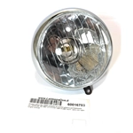 SIEM headlight optical group Ø 95 mm complete with ring frame and lamp holder for VESPA 98 125 V98T V1T A V15T V30T A V33T VU1T from 1948 to 1951 glass with long vertical lines