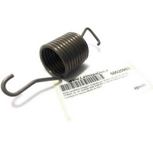 Muelle de soporte de diseño original para VESPA SPRINT GL GT SUPER VNA VNB RALLY GS SS VBA VBB 125 150 160 180 200 ro 176169 Producto HECHO EN ITALIA