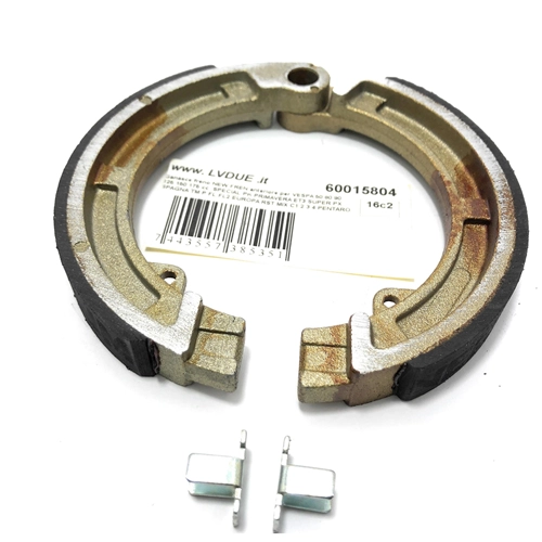 Zapatas de freno delanteras NEWFREN VESPA NLR SPECIAL PRIMAVERA ET3 SS PK S XL SUPER 50 90 125 150 V98 V11T V15T V30T V33T U VB1 VL VM VN VBA VBB1 VNB TM P FL FL2 EUROPA RST MIX C1 2 3 4 PENTARO APE ro 266506 091058 267757 022001 003523 018020