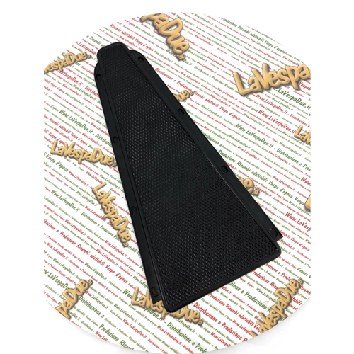 Alfombrilla central para el reposapiés de VESPA 125 150 160 200 RALLY SPRINT TS GS VNB VBB VBA GT GTR GL GS. Producto italiano ro 610009M 085072