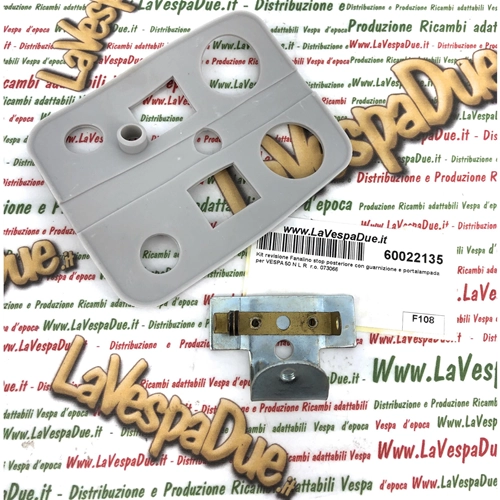 Reparatursatz für die hintere Bremsleuchte mit Dichtung und Lampenfassung für VESPA 50 NLR ro 073066