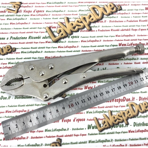 10" 250mm snap-action pliers tool for clamping and locking sheet metal and welds with nickel head and handle