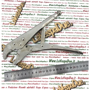 10" 250mm snap-action pliers tool for clamping and locking sheet metal and welds with nickel head and handle