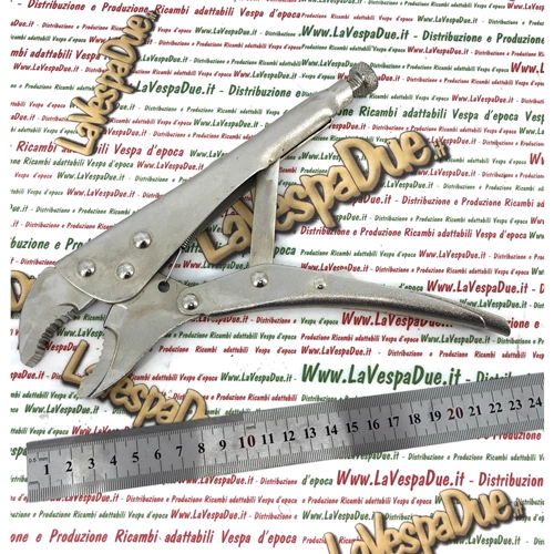 10" 250mm snap-action pliers tool for clamping and locking sheet metal and welds with nickel head and handle