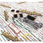 Kit di riparazione bucature camere d'aria per bici biciclette ciclo e scooter vespa lambretta ape