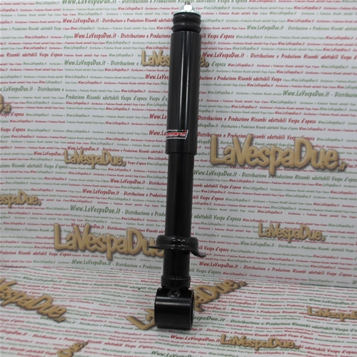 Ammortizzatore anteriore nero CARBONE oleopneumatico a doppio effetto per APE CAR MAX TM Diesel seconda serie P703 Diesel r.o. 56602R 646465 566506 244950