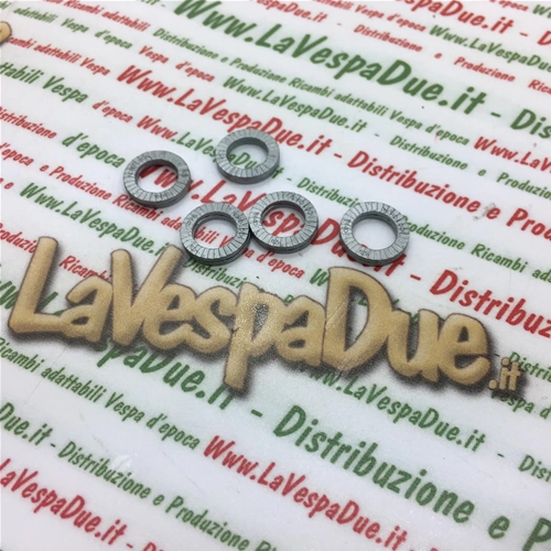 Arandela acoplada M6 antidesenroscamiento NORD-LOCK NL de 6 mm para diversas aplicaciones en pernos y tornillos VESPA, 1 pieza DELTA PROTEKT