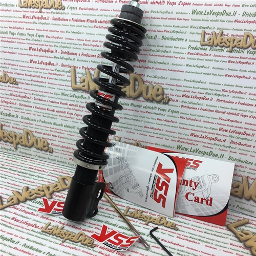 YSS Adjustable Hydraulic Front Shock Absorber VESPA 125 150 200 COSA with Spring Preload with YSS Thread VD222-265T-01-X