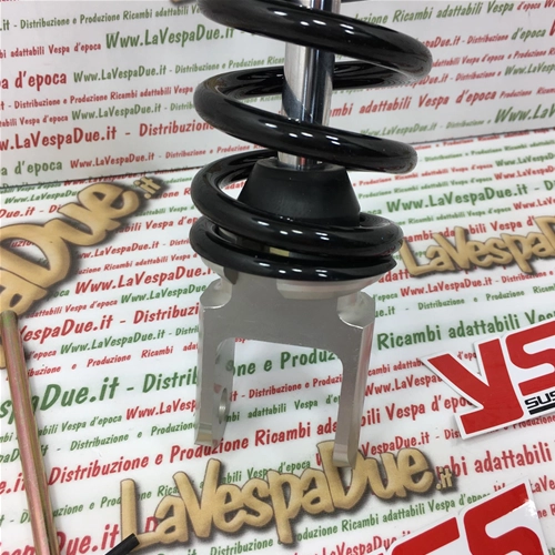Amortiguador trasero YSS para PIAGGIO FREE SFERA LIBERTY S SFERA 50 con muelle de emulsión de gas y precarga, rosca YSS OE302-310T-02AL-X