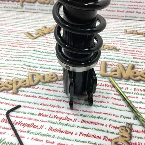 Ammortizzatore Anteriore YSS Idraulico Regolabile VESPA 50 80 100 125 PK SS S XL ELESTART con Precarico molla con Filettatura YSS VD222-200T-02-X