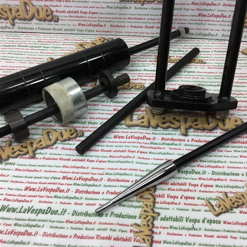 Attrezzo montaggio e smontaggio silent block braccio motore per VESPA 125 VNA TS 150 VBA 160 GS 180 SS RALLY PX 80 125 150 PE LUSSO ´98 MY ´11 T5 COSA