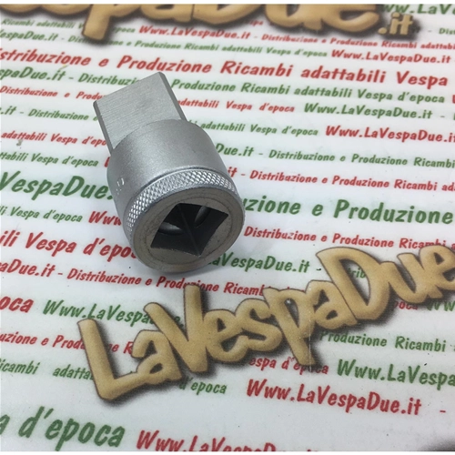 Socket for extension sockets from 1/2 " to 3/4 " for VESPA APE LAMBRETTA