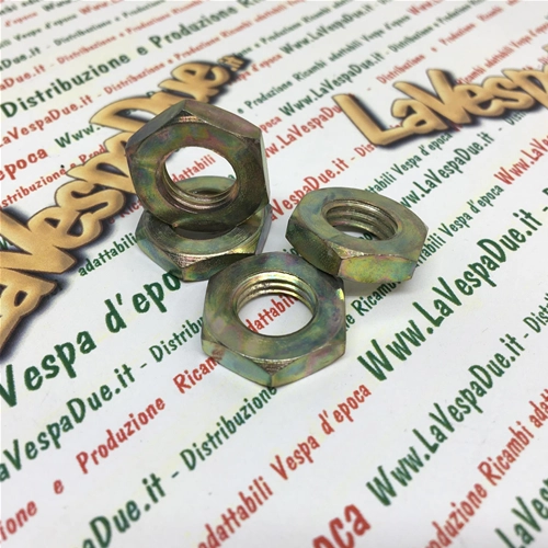Écrou de fixation d'arbre de pignon primaire d'embrayage pour quad VESPA 50 125 90 NLR SPECIAL PRIMAVERA ET3 PK XL S XL2 RO 001510, clavette zinguée 19 M 12 x 1,5 mm