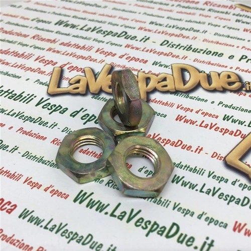 Écrou de fixation d'arbre de pignon primaire d'embrayage pour quad VESPA 50 125 90 NLR SPECIAL PRIMAVERA ET3 PK XL S XL2 RO 001510, clavette zinguée 19 M 12 x 1,5 mm