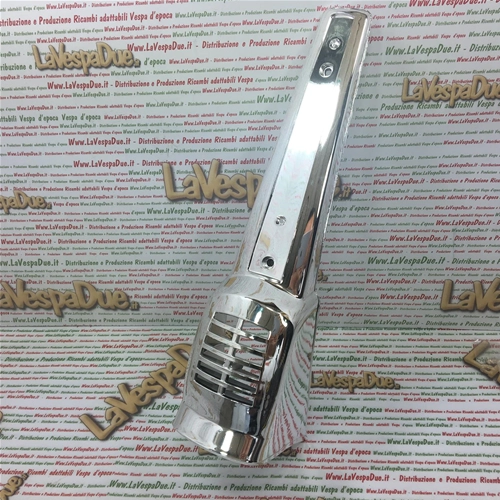 CALANDRE AVANT, COUVERCLE DE GUIDON, PLASTIQUE CHROMÉ, CHROMÉ, VESPA 50 90 125 SPÉCIALE, PRIMAVERA 125 ET3 1ÈRE SÉRIE