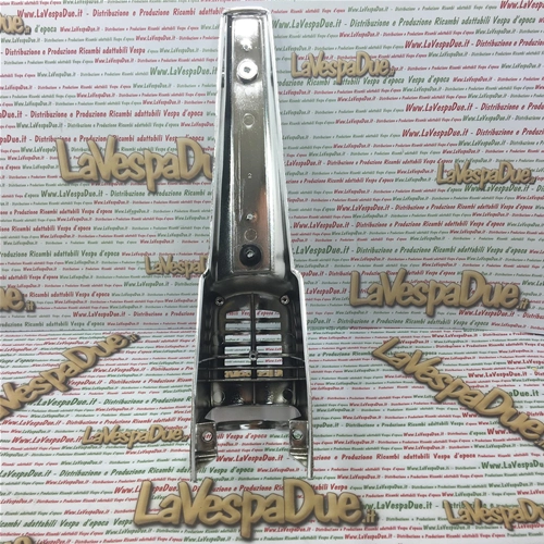 CALANDRE AVANT, COUVERCLE DE GUIDON, PLASTIQUE CHROMÉ, CHROMÉ, VESPA 50 90 125 SPÉCIALE, PRIMAVERA 125 ET3 1ÈRE SÉRIE