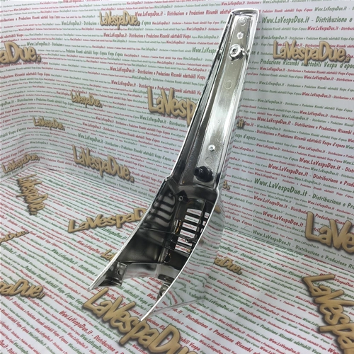 CALANDRE AVANT, COUVERCLE DE GUIDON, PLASTIQUE CHROMÉ, CHROMÉ, VESPA 50 90 125 SPÉCIALE, PRIMAVERA 125 ET3 1ÈRE SÉRIE