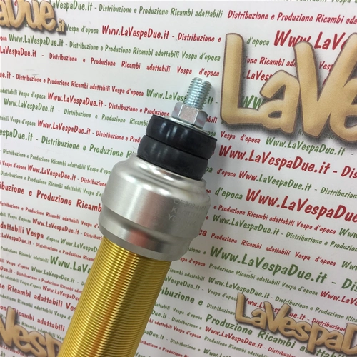 Ammortizzatore Posteriore YSS VESPA 125 150 200 COSA ad Emulsione a Gas Precarico Molla con Filettatura YSS OE302-410T-01AL-X