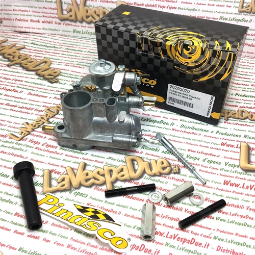 Carburador PINASCO 26295020 SI 28 28.28 para VESPA 125 150 160 180 200 SPRINT VELOCE GT GTR RALLY TS PX PE ARCOBALENO, también con mezclador automático.