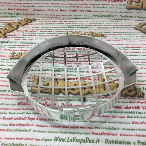 CHROME GRILLE FRONT MOPLEN HEADLIGHT STONEGUARD FOR VESPA 80 125 150 200 PE PX first series