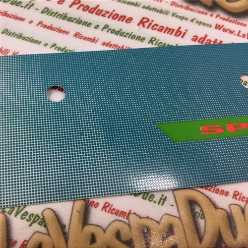 Aufkleber für Topcase RO 296307 + Seite RO 296308, 4-Gang, transparente Basis, gebohrt für Karosserie und Topcase, für Vespa 50 FL2 PS V5N2T von 1991 bis 1997, 125 PS FL