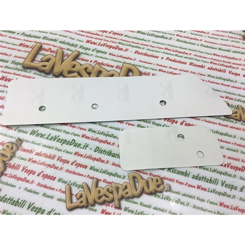 Aufkleber für Topcase RO 296307 + Seite RO 296308, 4-Gang, transparente Basis, gebohrt für Karosserie und Topcase, für Vespa 50 FL2 PS V5N2T von 1991 bis 1997, 125 PS FL