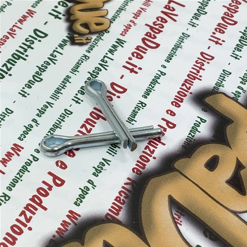 Pasador de chaveta de 3,6 x 25 mm en acero galvanizado para eje de rueda delantera Vespa P 150 SE, puerta de caja de herramientas Vespa 50 90 SS RO 012787 - 012789
