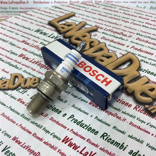 Candela BOSCH WR3CC schermata anti interferenze con nucleo in rame e resistenza antidisturbo equivalente NGK BR9ES passo lungo per VESPA 200 160 180 PX PE GS SS