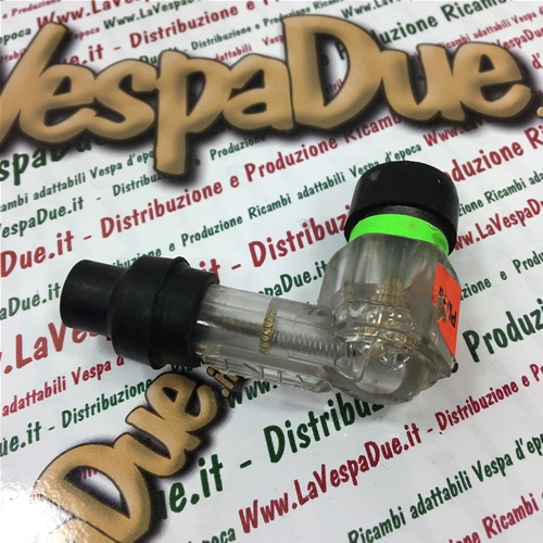 Cappuccio attacco pipetta candela in plastica trasparente TNT per VESPA APE LAMBRETTA