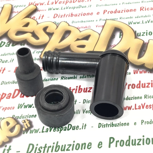 Capuchon de bougie NGK LB05F en résine phénolique avec protection anti-interférences pour VESPA APE LAMBRETTA CIAO 5K OHM