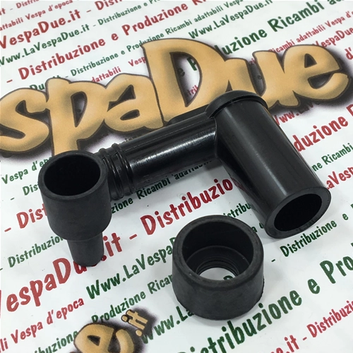 Capuchon de bougie NGK LB05F en résine phénolique avec protection anti-interférences pour VESPA APE LAMBRETTA CIAO 5K OHM