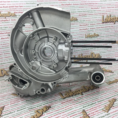 Cárter de motor original PIAGGIO para VESPA PX PE 200 con mezclador automático y arranque eléctrico VSX ro 2488135 a partir de 1998.