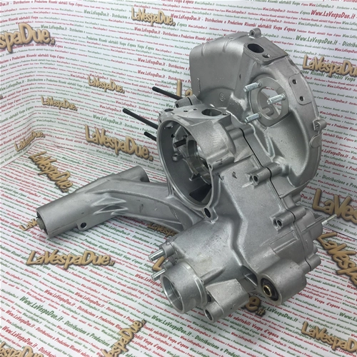 Cárter de motor original PIAGGIO para VESPA PX PE 200 con mezclador automático y arranque eléctrico VSX ro 2488135 a partir de 1998.