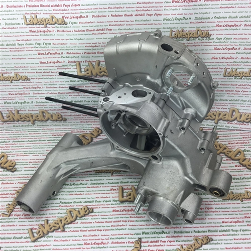 Cárter de motor original PIAGGIO para VESPA PX PE 200 con mezclador automático y arranque eléctrico VSX ro 2488135 a partir de 1998.