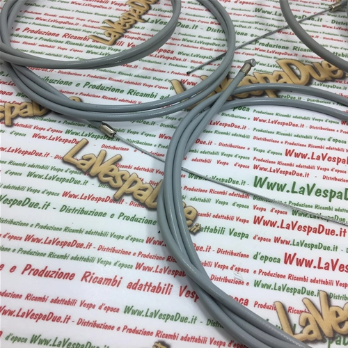 Komplettes Schaltzugset (7-teilig) für Vespa PK 50, 125 XL, Rush N, VMX6T, V5X4T und V5X5T – Original Piaggio