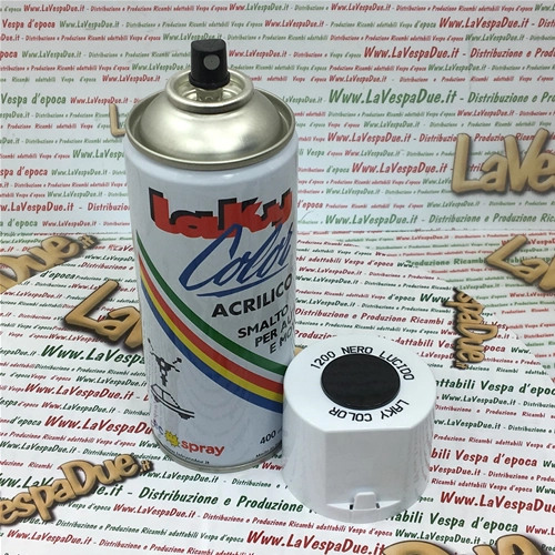 Acryl-Emaille-Sprühfarbe, extra glänzend, Schwarz, Profi-Qualität, 400-ml-Dose mit selbstreinigendem Ventil
