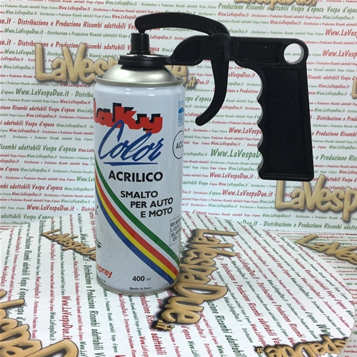 Peinture acrylique émail en aérosol, couleur extra, transparente et brillante, usage professionnel, aérosol de 400 ml avec valve autonettoyante